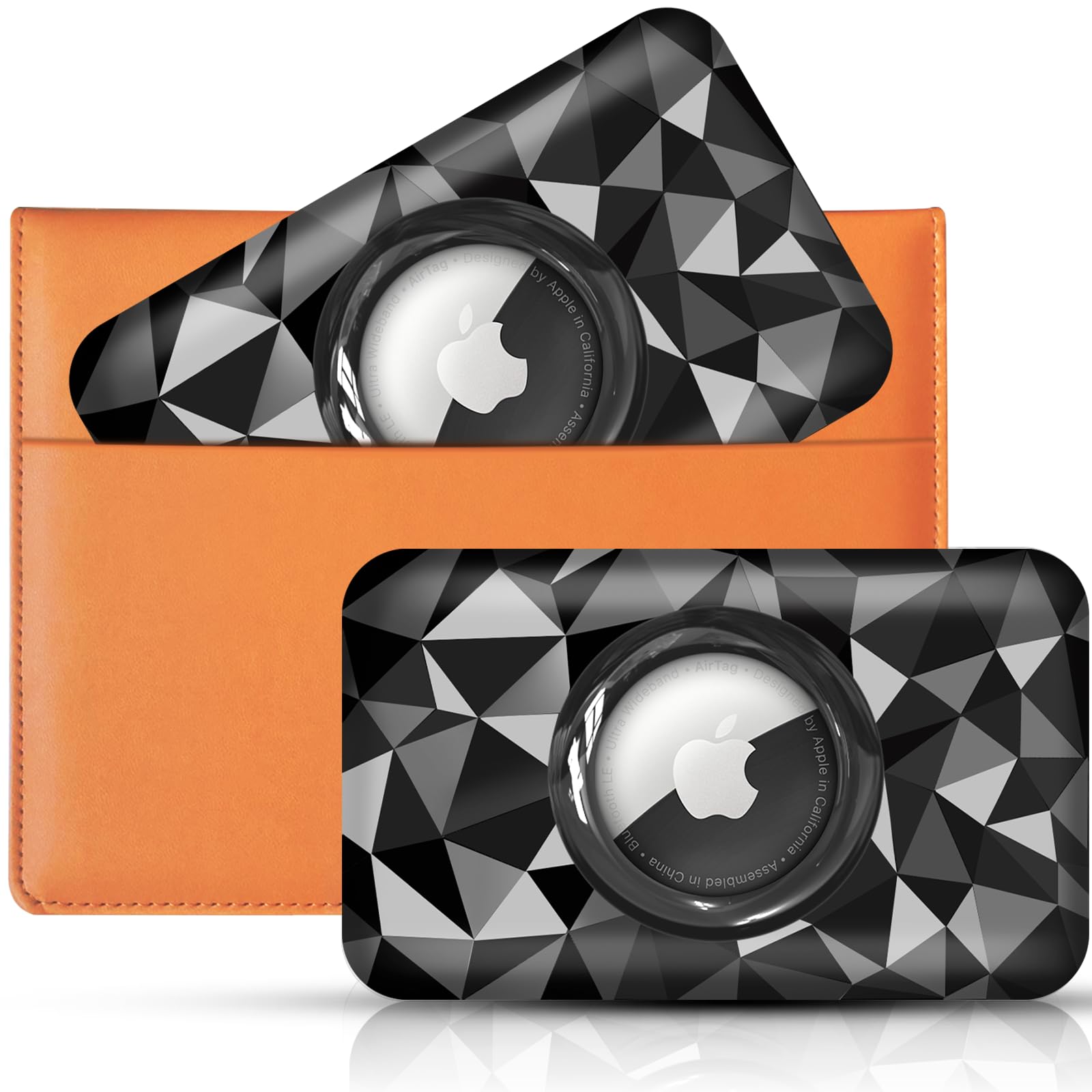 ZORBES® 2 Pack Ultra Thin Airtag Wallet Holder ZORBES® 2 Pack Ultra Thin Airtag Wallet Holder